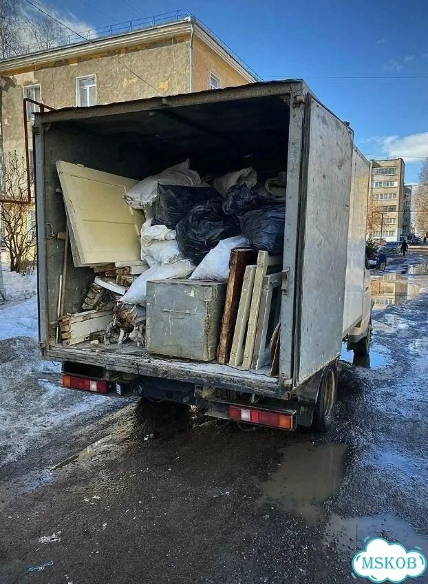 Вывоз мусора в день обращения в Авсюнино фото 2