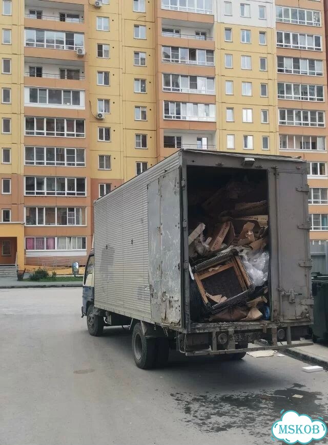 Вывоз мусора в день обращения в Авсюнино фото 4