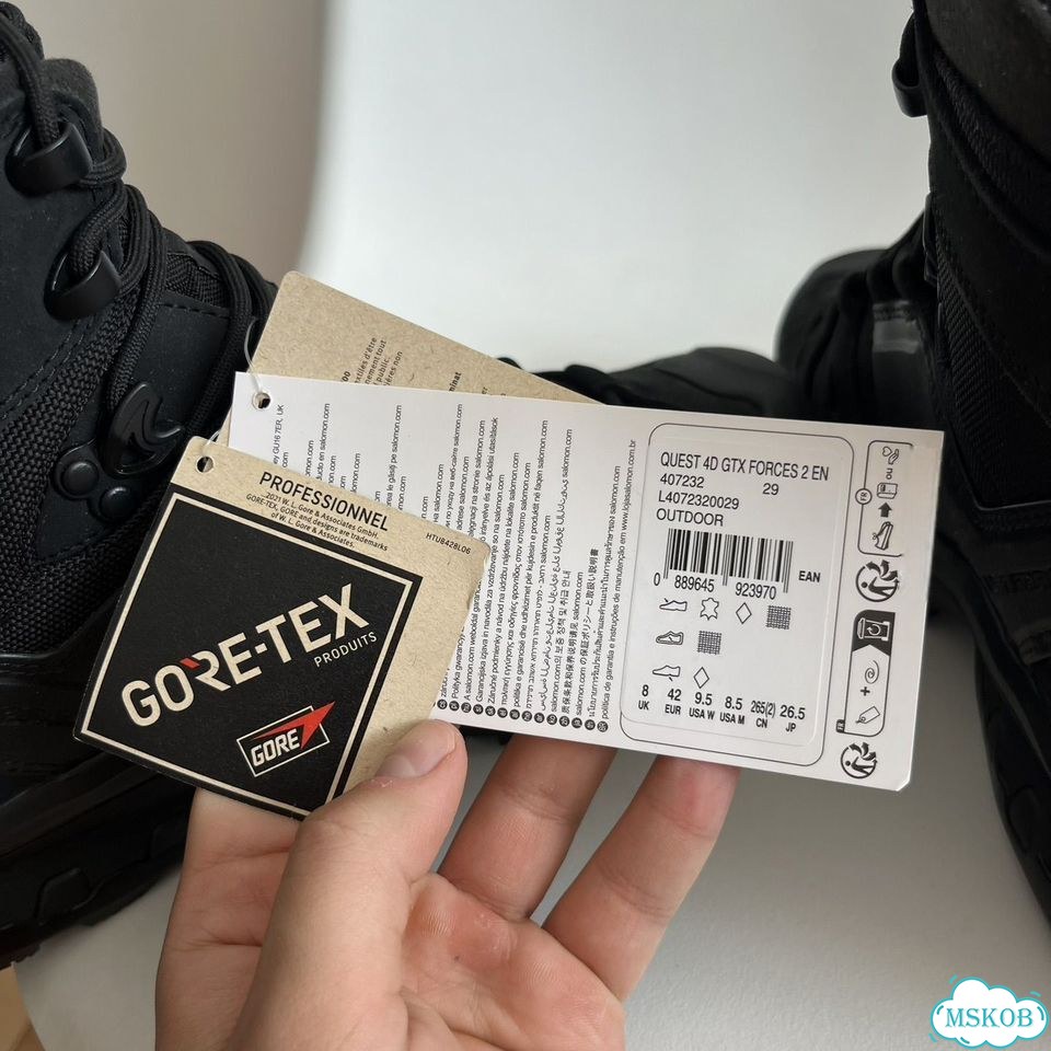 Ботинки Salomon Quest 4D Gore-tex оригинал фото 9