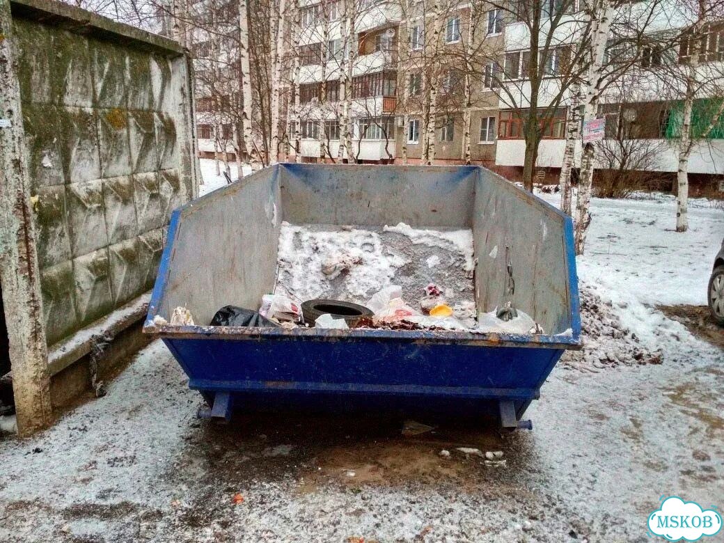 Вывоз мусора контейнером 8-20-27 м3 фото 2