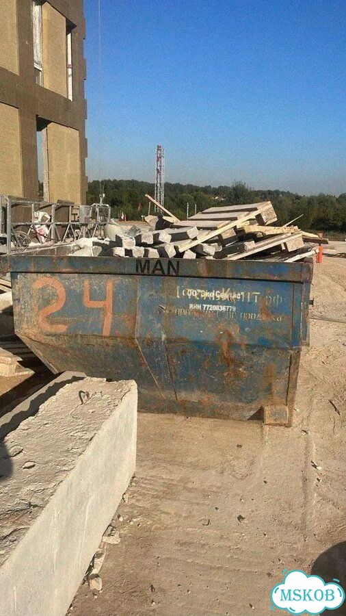 Вывоз мусора контейнером 8-20-27 м3 фото 8