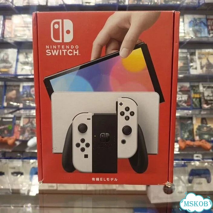 Nintendo Switch oled 64gb White XTJ10663858900 + 128gb новая + 20 игр установлено(SPC) фото 1