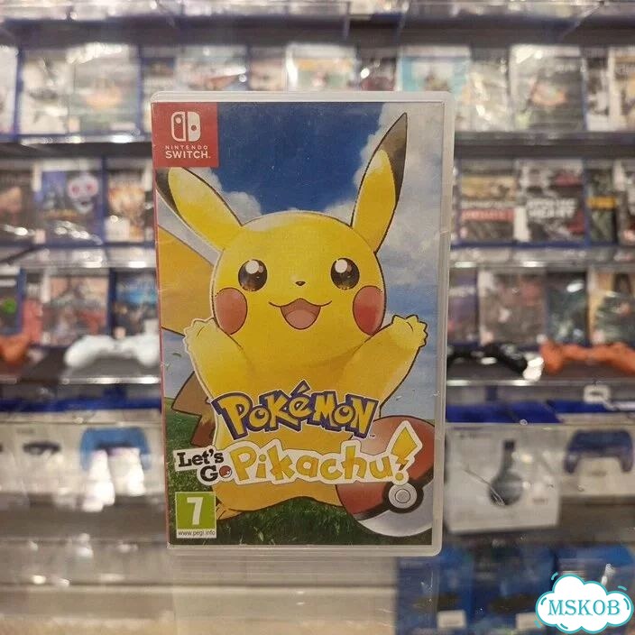 Pokémon: Let's Go, Pikachu Nintendo Switch, английская версия бу(SPC) фото 1