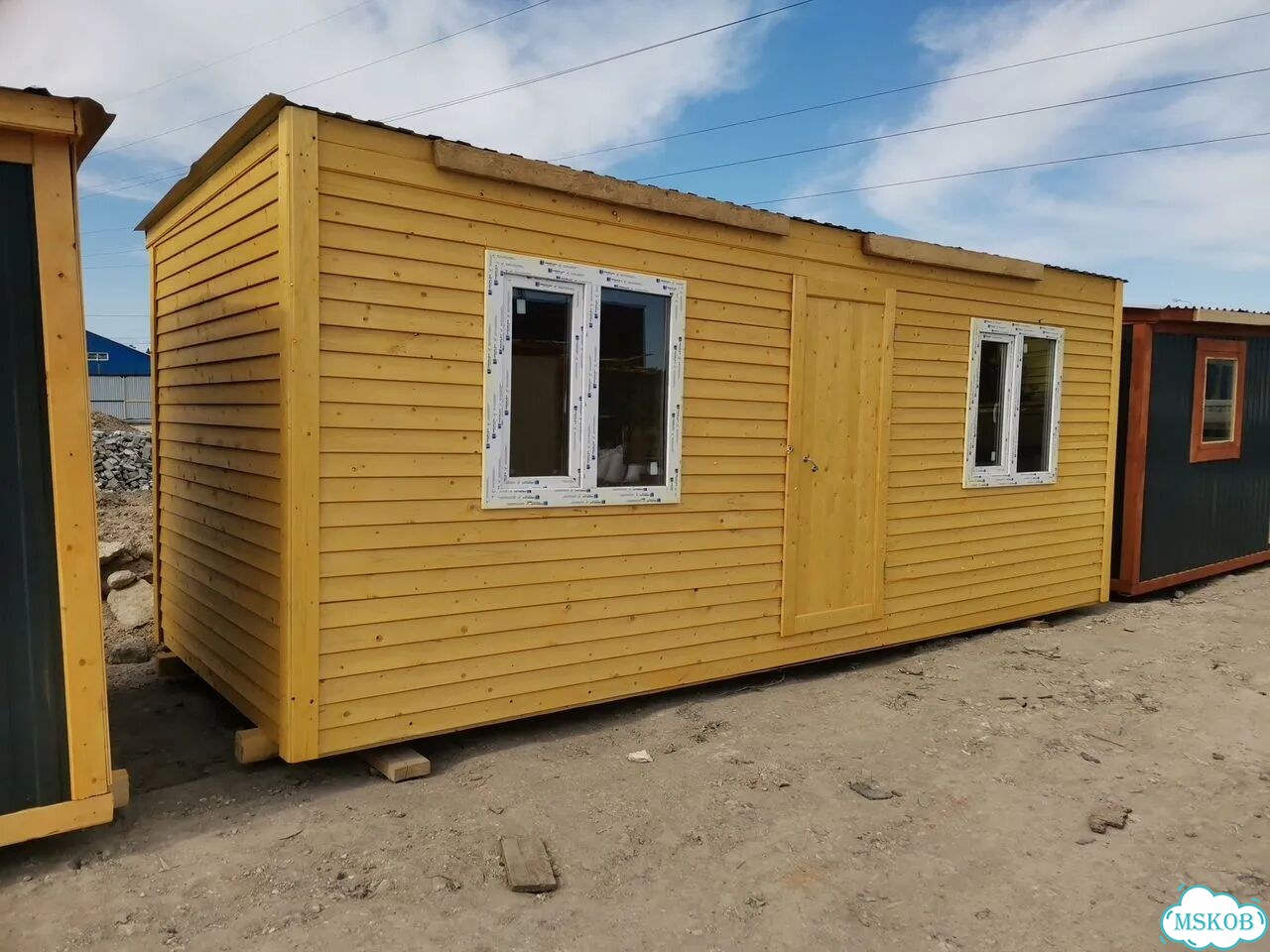 Бытовка строительная, вагон металлический фото 7