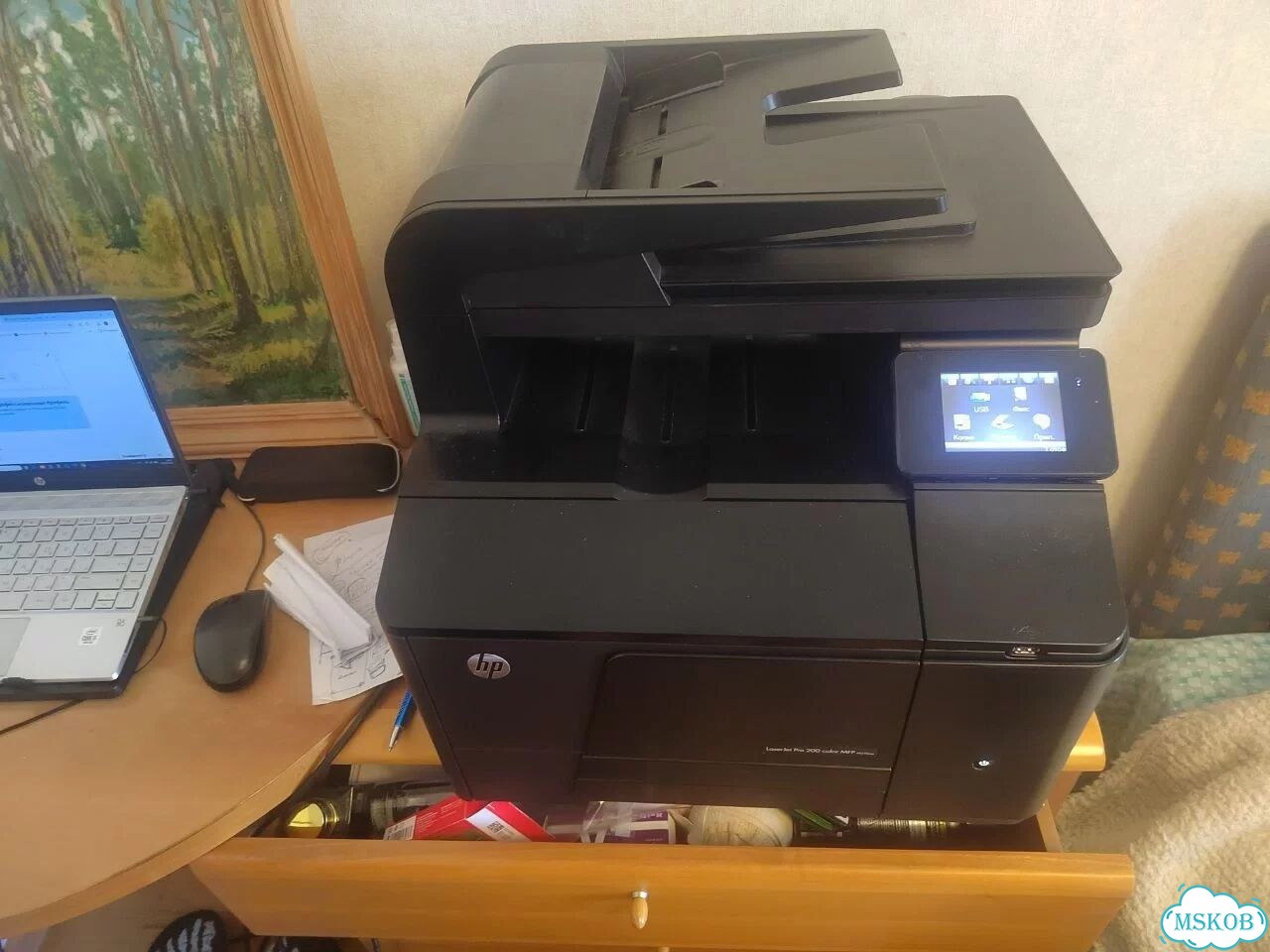 Продам мфу hp LaserJet Pro 200 color MFP M276n фото 1