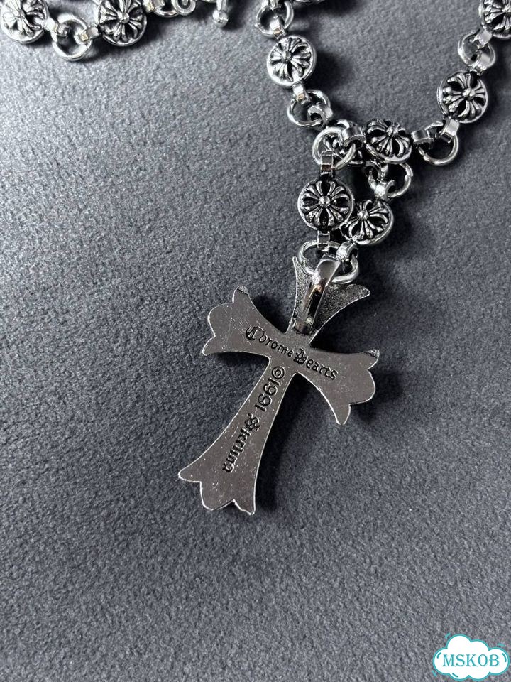 Chrome hearts колье фото 4