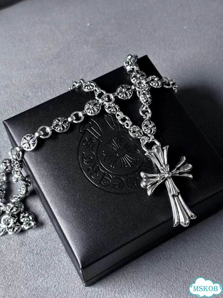 Chrome hearts колье фото 7