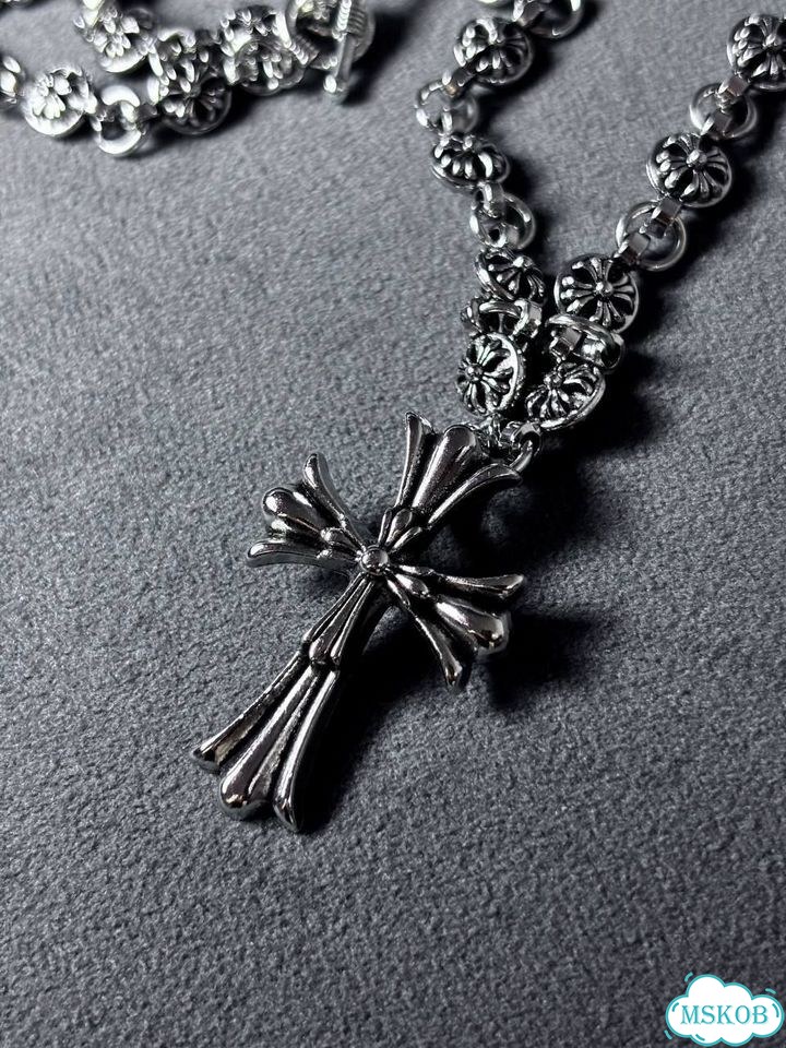 Chrome hearts колье фото 9