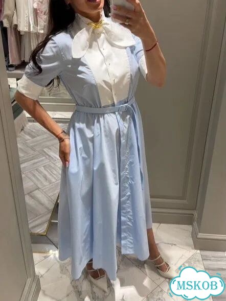 Dior платье голубое фото 1