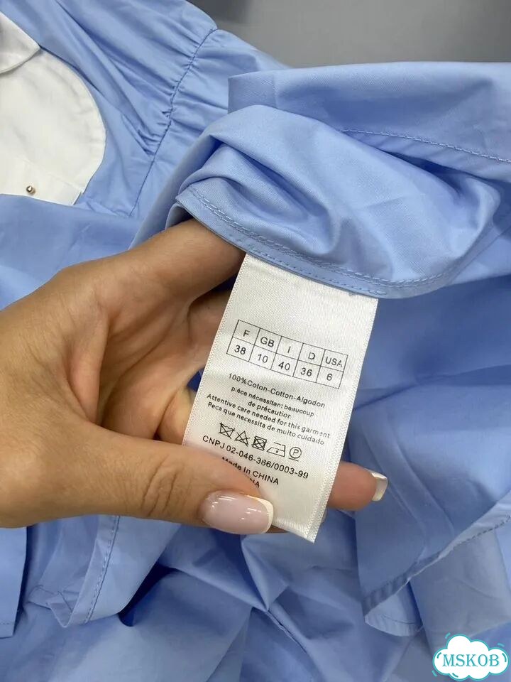 Dior платье голубое фото 5