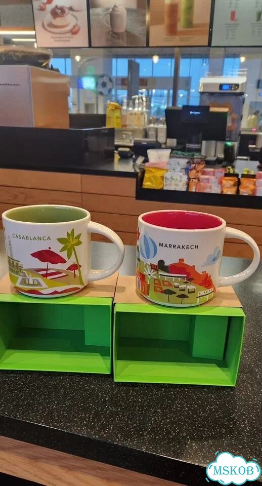 Кружки Starbucks Старбакс Касабланка Маракеш ориг фото 3
