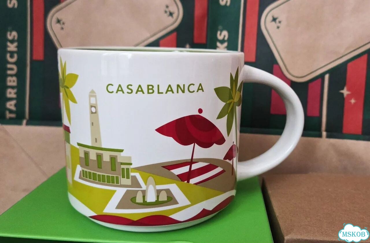 Кружки Starbucks Старбакс Касабланка Маракеш ориг фото 5