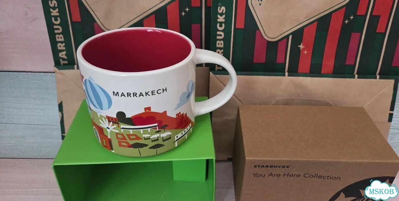 Кружки Starbucks Старбакс Касабланка Маракеш ориг фото 9