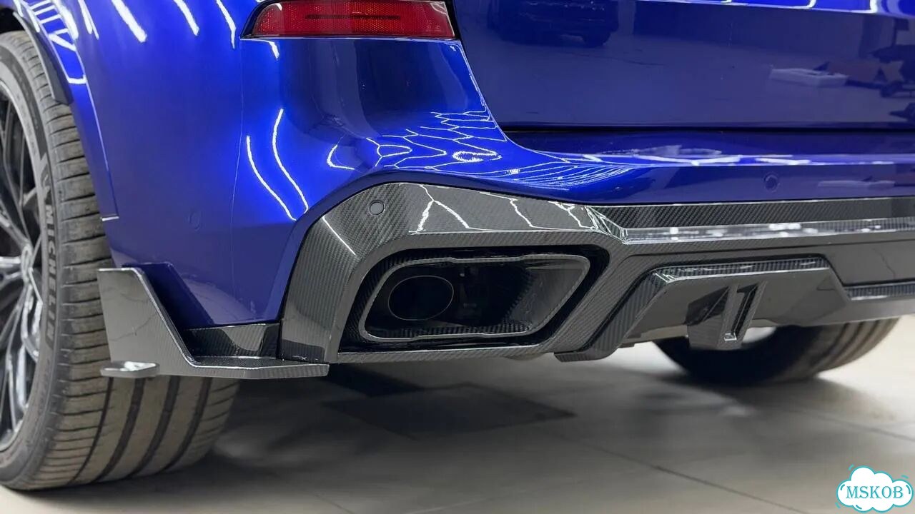 Карбоновые насадки BMW G05 G06 G07 SQ карбон фото 2