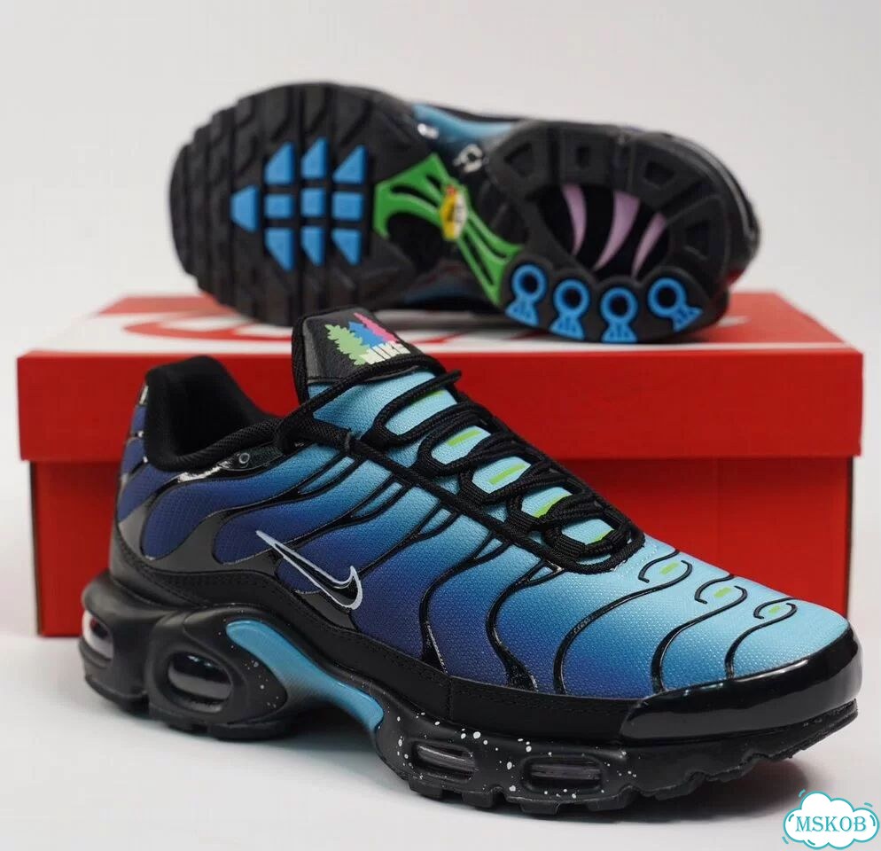 Nike Air Max TN Plus Blue Black фото 2