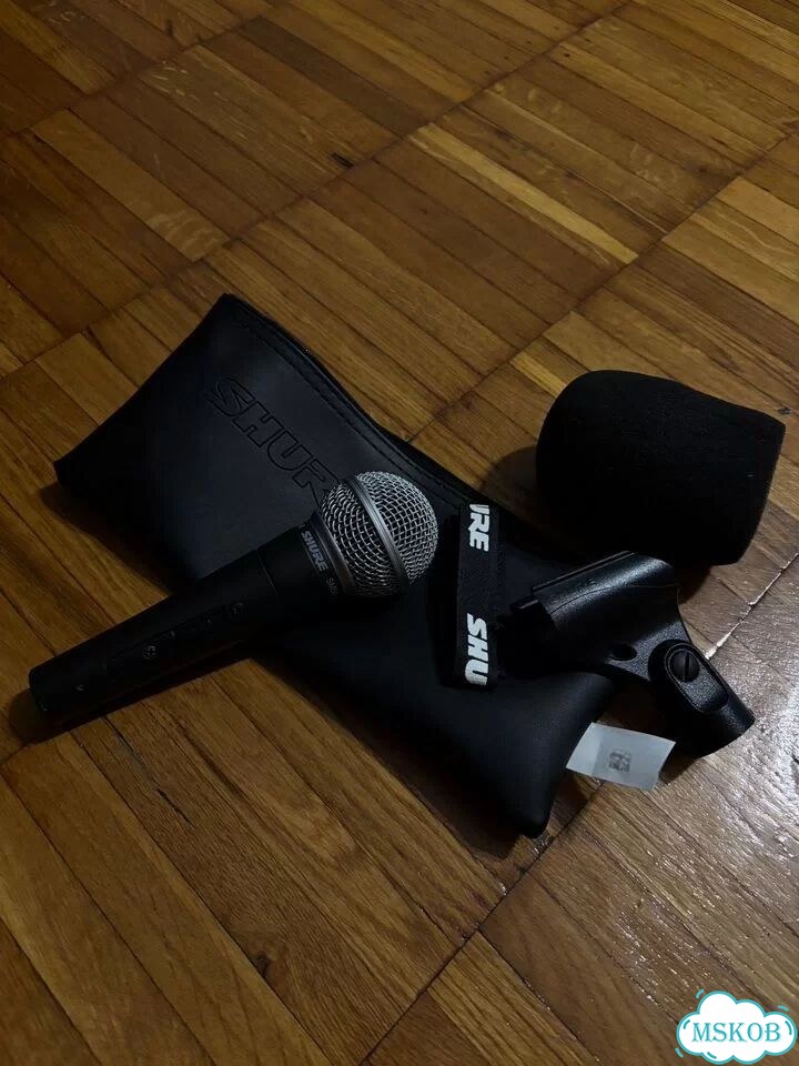 Shure SM58S с выключателем вокальный микрофон фото 2