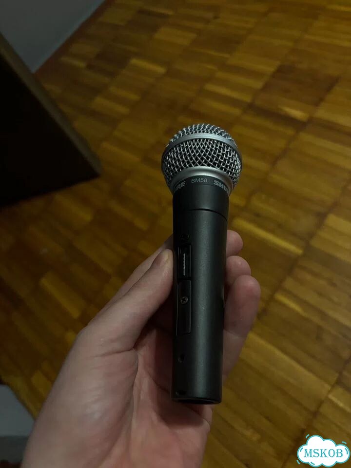 Shure SM58S с выключателем вокальный микрофон фото 4