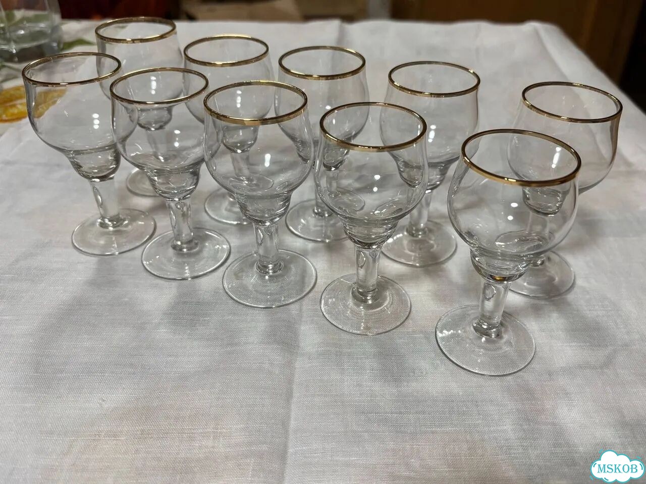 Рюмки СССР с позолотой фото 1