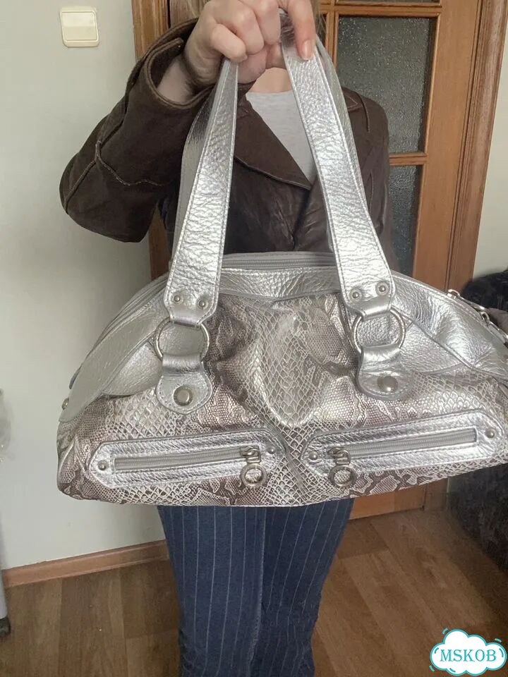 Итальянская сумка из натуральной кожи фото 5