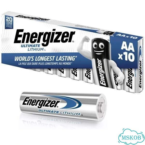Батарейки литиевые Energizer Ultimate Lithium фото 1