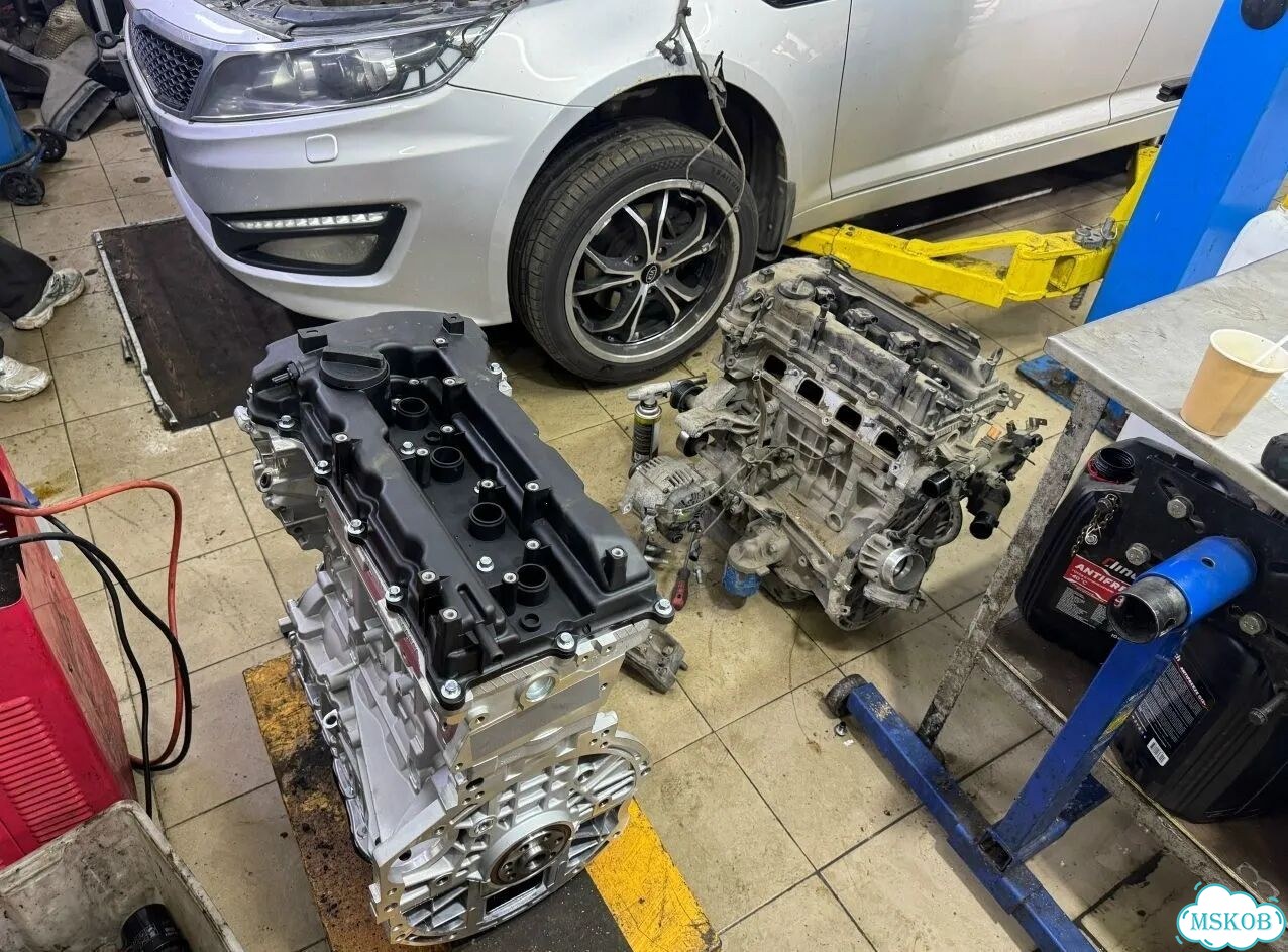 Мотор G4KE 2.4 л для Kia Optima Sorento фото 5