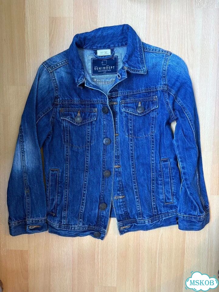 Джинсовая куртка Zara 128 фото 1