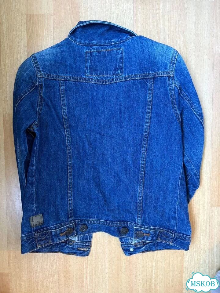 Джинсовая куртка Zara 128 фото 3