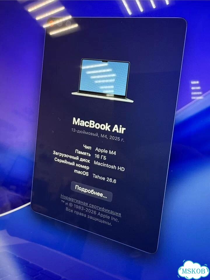 Macbook air 13 m4 16 256 фото 4