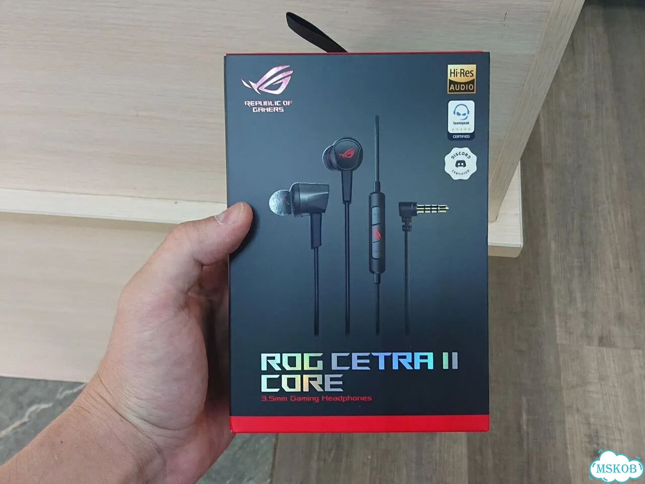 Наушники Asus rog Cetra 2 и asus aeroactive X фото 2