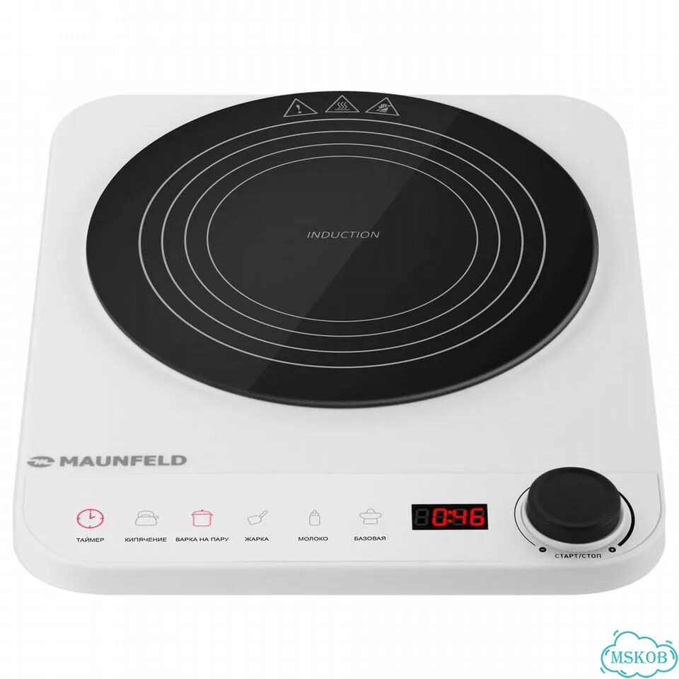 Индукционная плитка maunfeld EFI271MWH фото 1