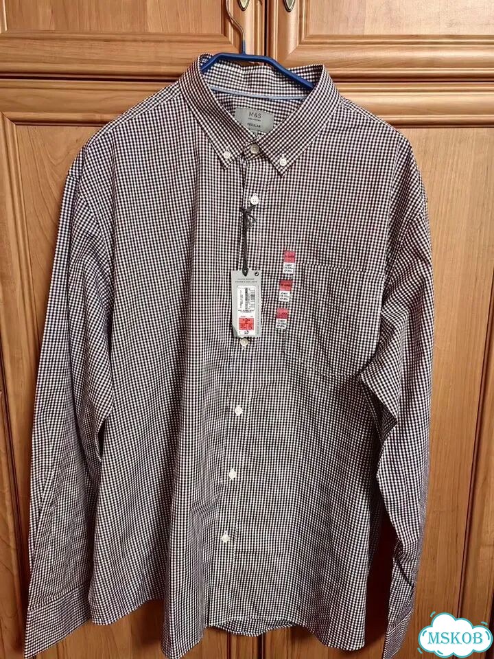 Marks spencer рубашка мужская XXL фото 1