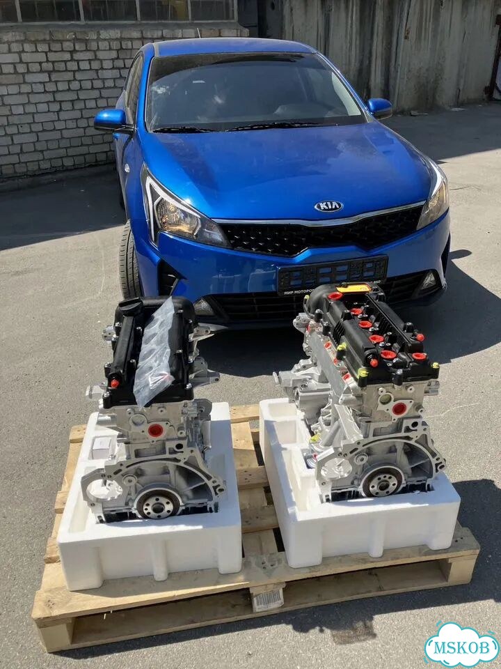 Двигатель (новый) на Kia Ceed Hyundai Solaris 1.6 фото 11