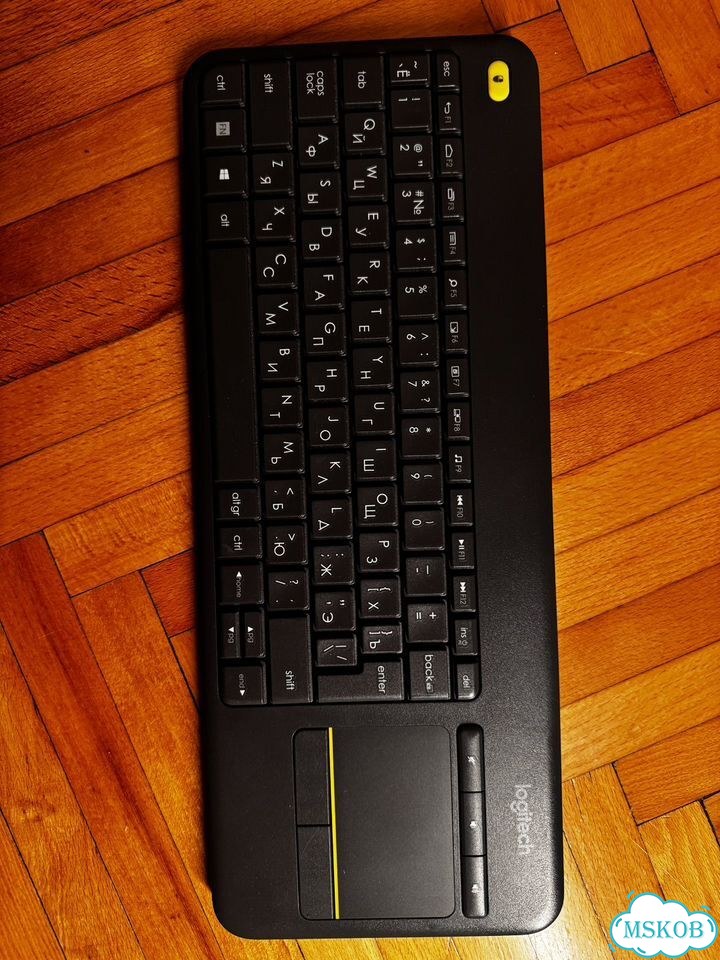 Беспроводная клавиатура logitech k400 с тачпадом фото 1