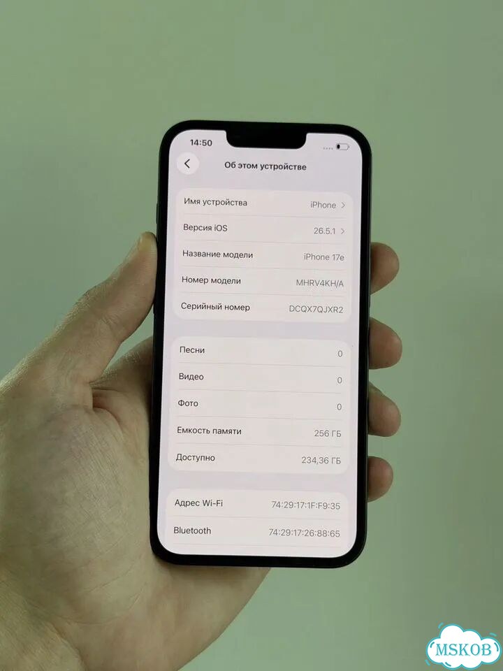 iPhone 17e, 256 ГБ, SIM + eSIM фото 4