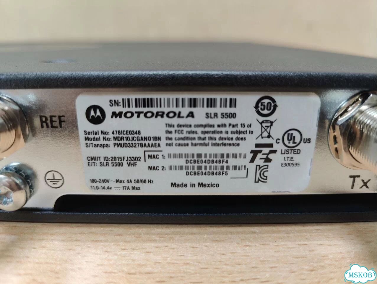 Ретранслятор Motorola SLR 5500 VHF новый фото 5