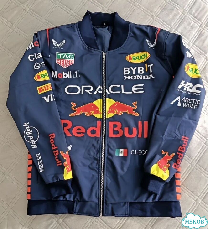Винтажный бомбер Oracle Red Bull 2023 фото 1