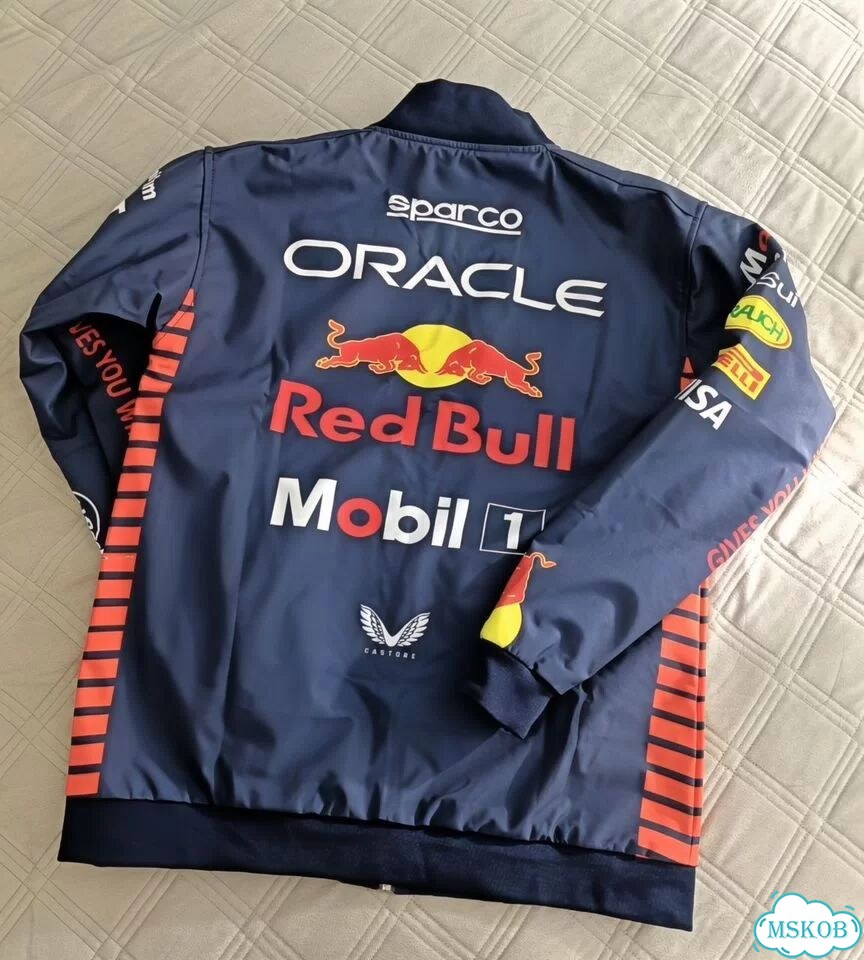 Винтажный бомбер Oracle Red Bull 2023 фото 3