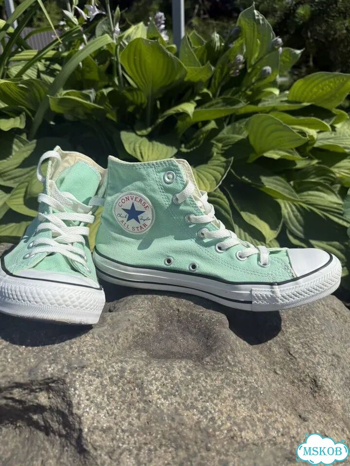 Кеды converse тиффани фото 3