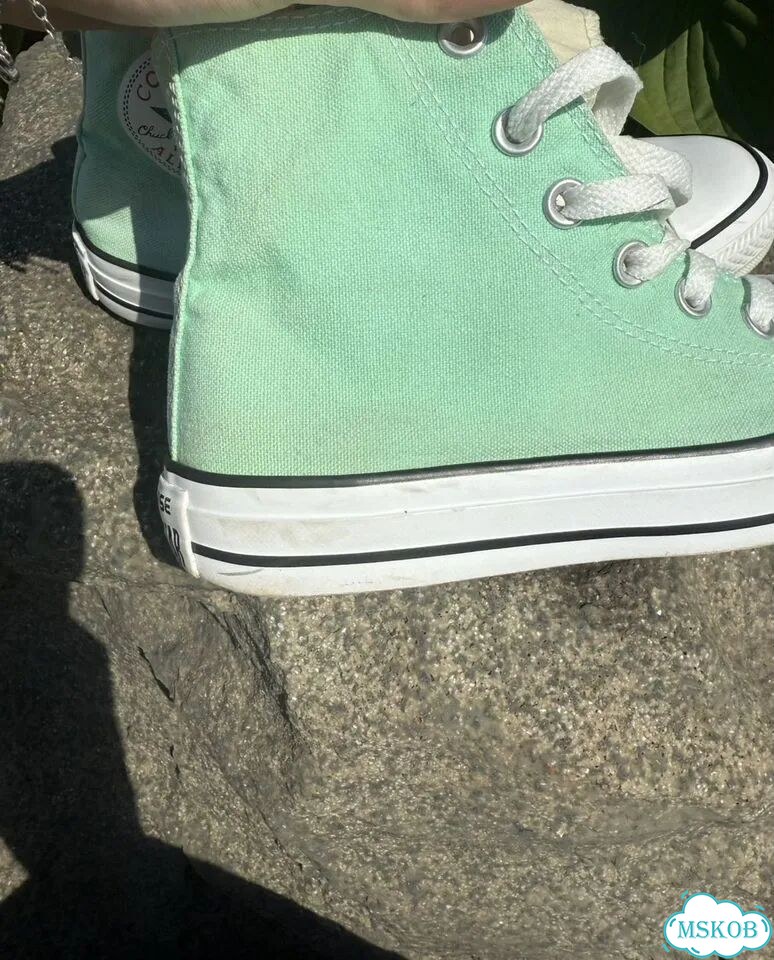 Кеды converse тиффани фото 7