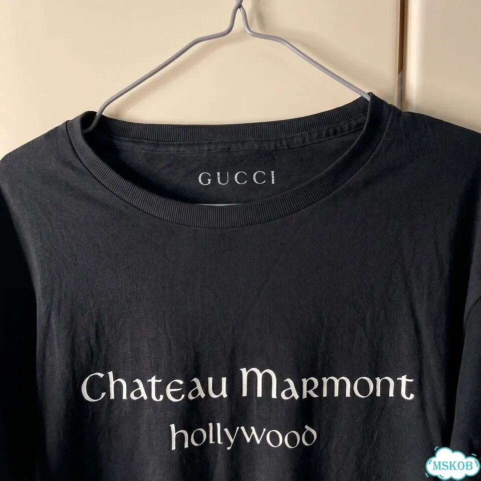 Футболка Gucci Chateau Marmont Flowers archive фото 2