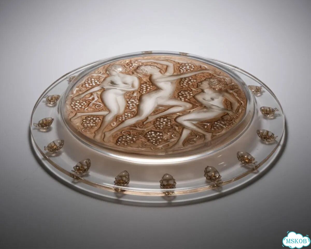 Большое блюдо Lalique Cote d'Or фото 2
