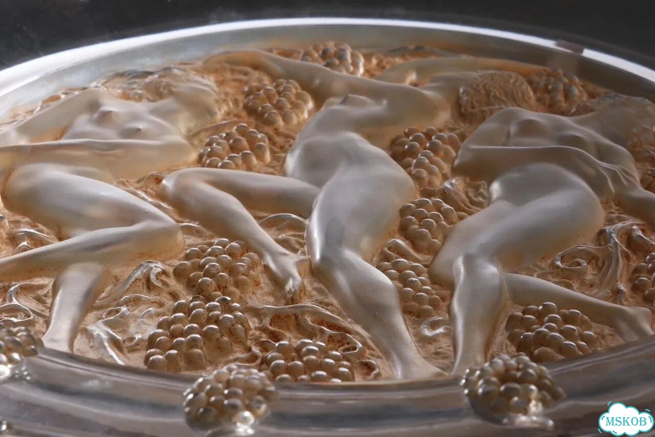 Большое блюдо Lalique Cote d'Or фото 3