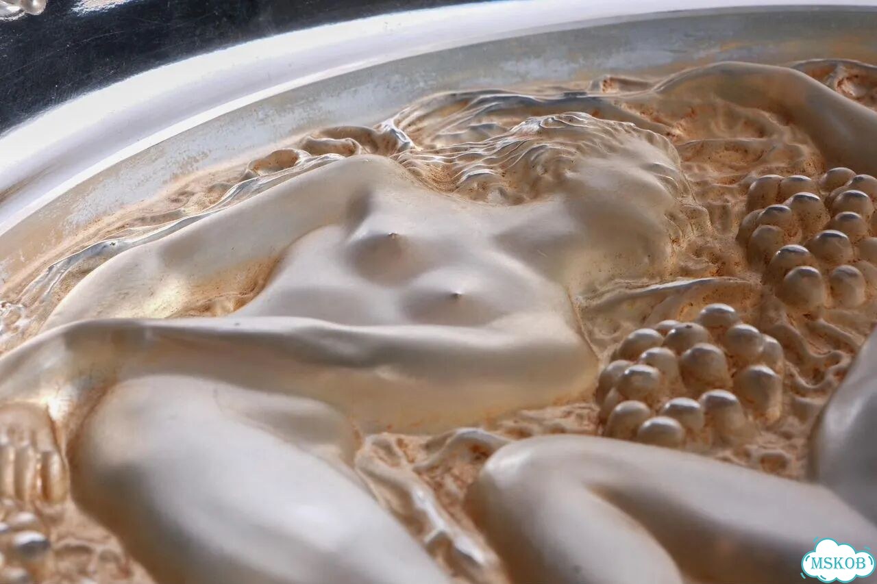 Большое блюдо Lalique Cote d'Or фото 7