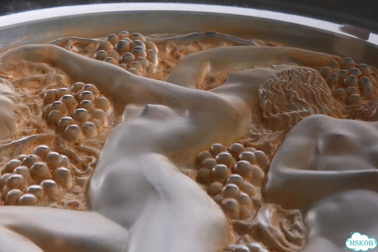 Большое блюдо Lalique Cote d'Or фото 8