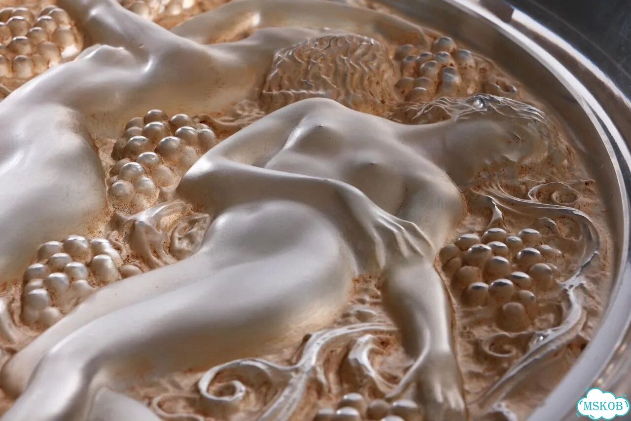 Большое блюдо Lalique Cote d'Or фото 9