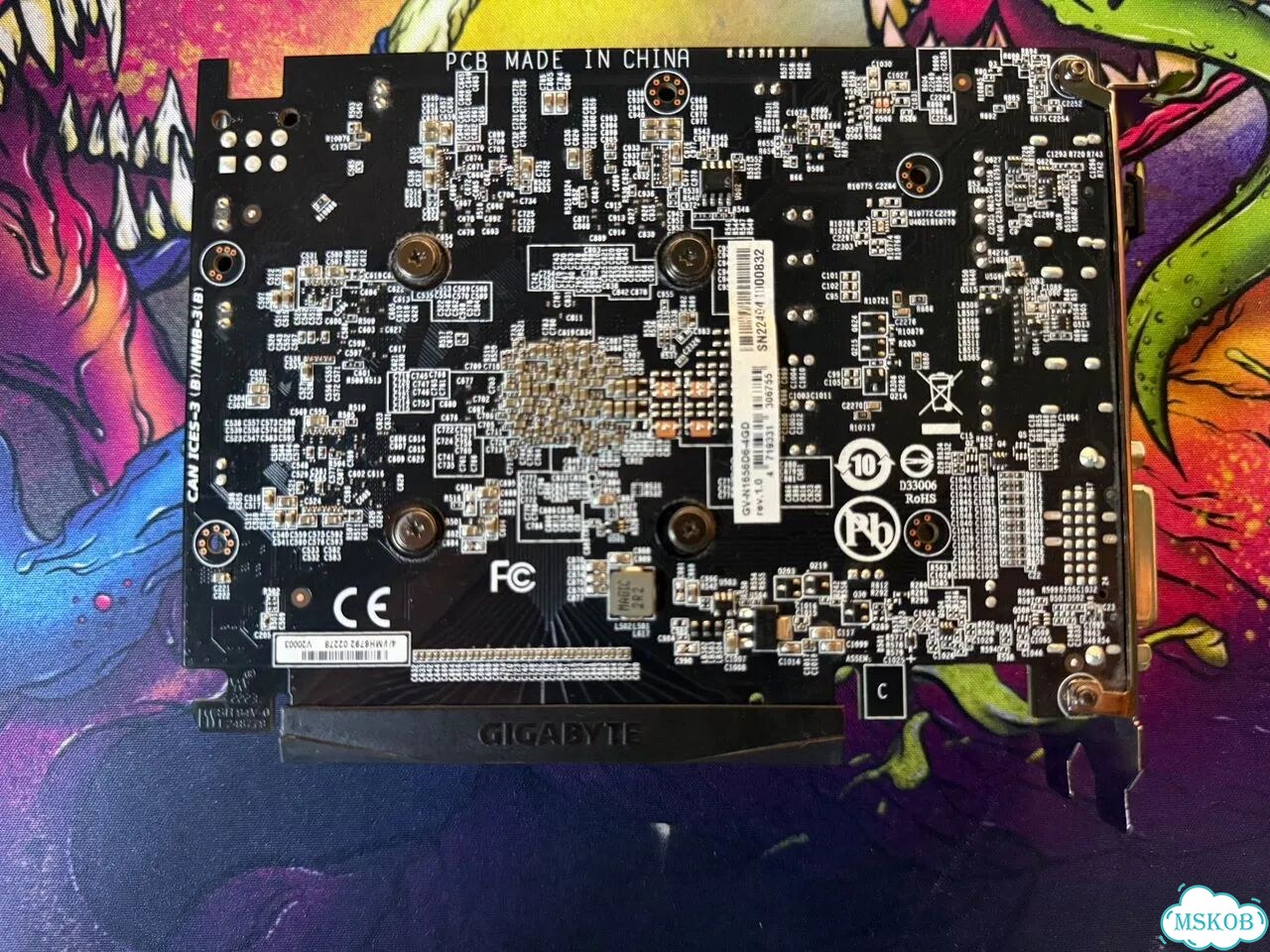 GTX 1650 4gb gigabyte фото 4