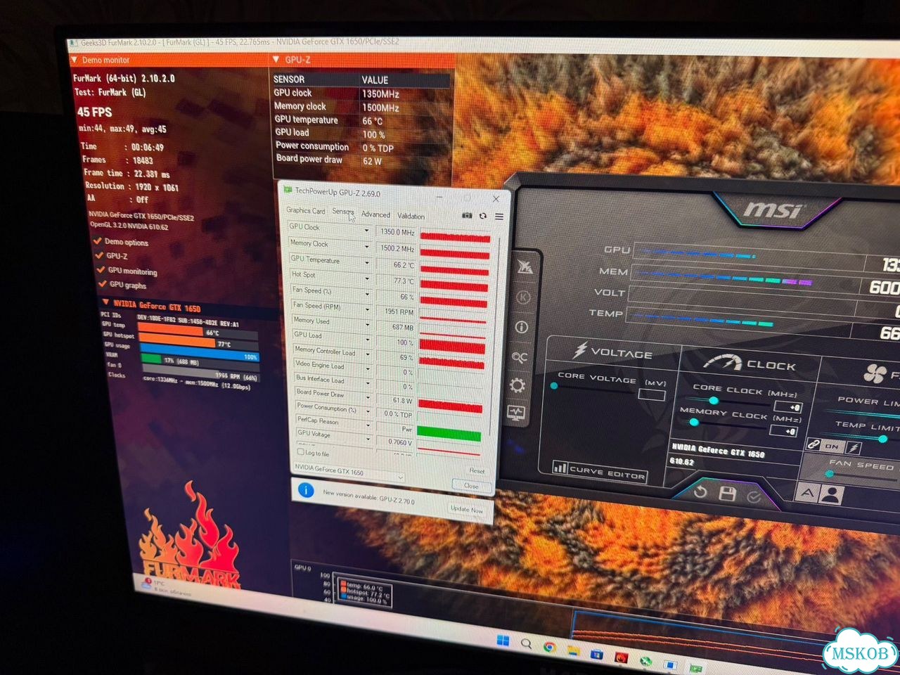 GTX 1650 4gb gigabyte фото 5