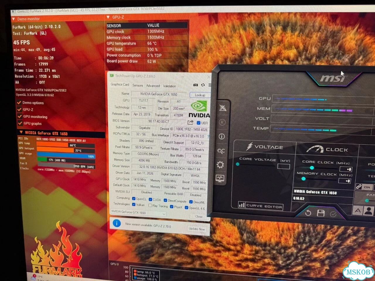 GTX 1650 4gb gigabyte фото 6