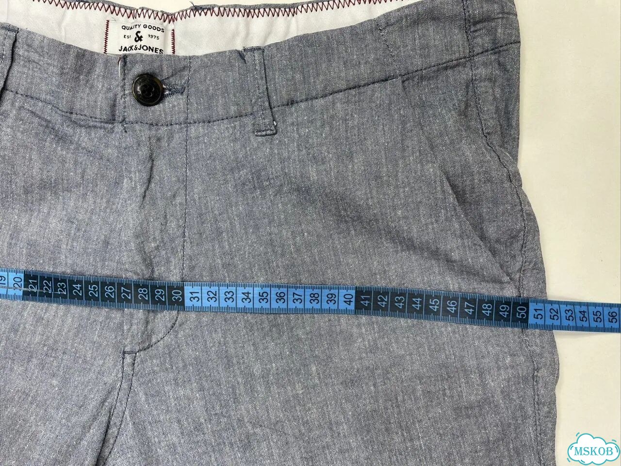 Шорты лен18% мужские Jack&Jones ориг M фото 4
