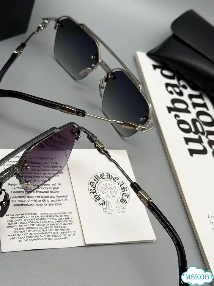Очки chrome hearts фото 3